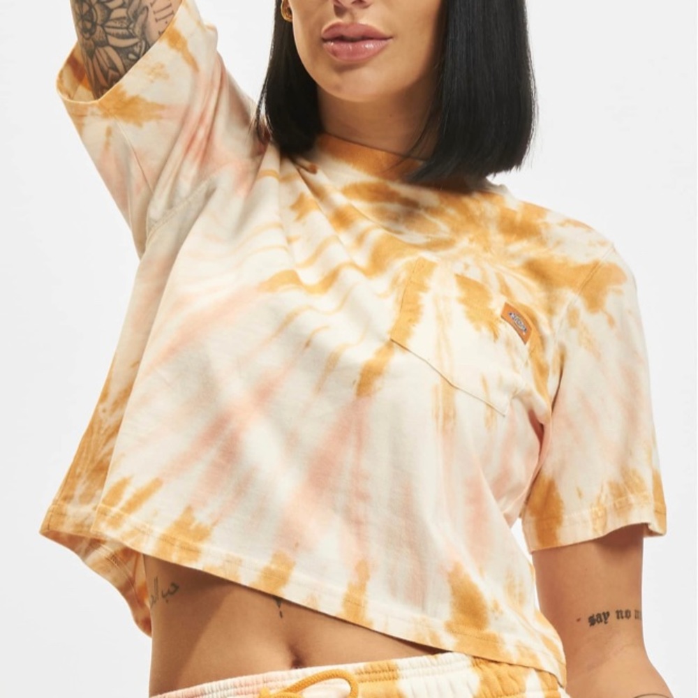 Dickies Seatac Cotton Tee W Golden Ochre